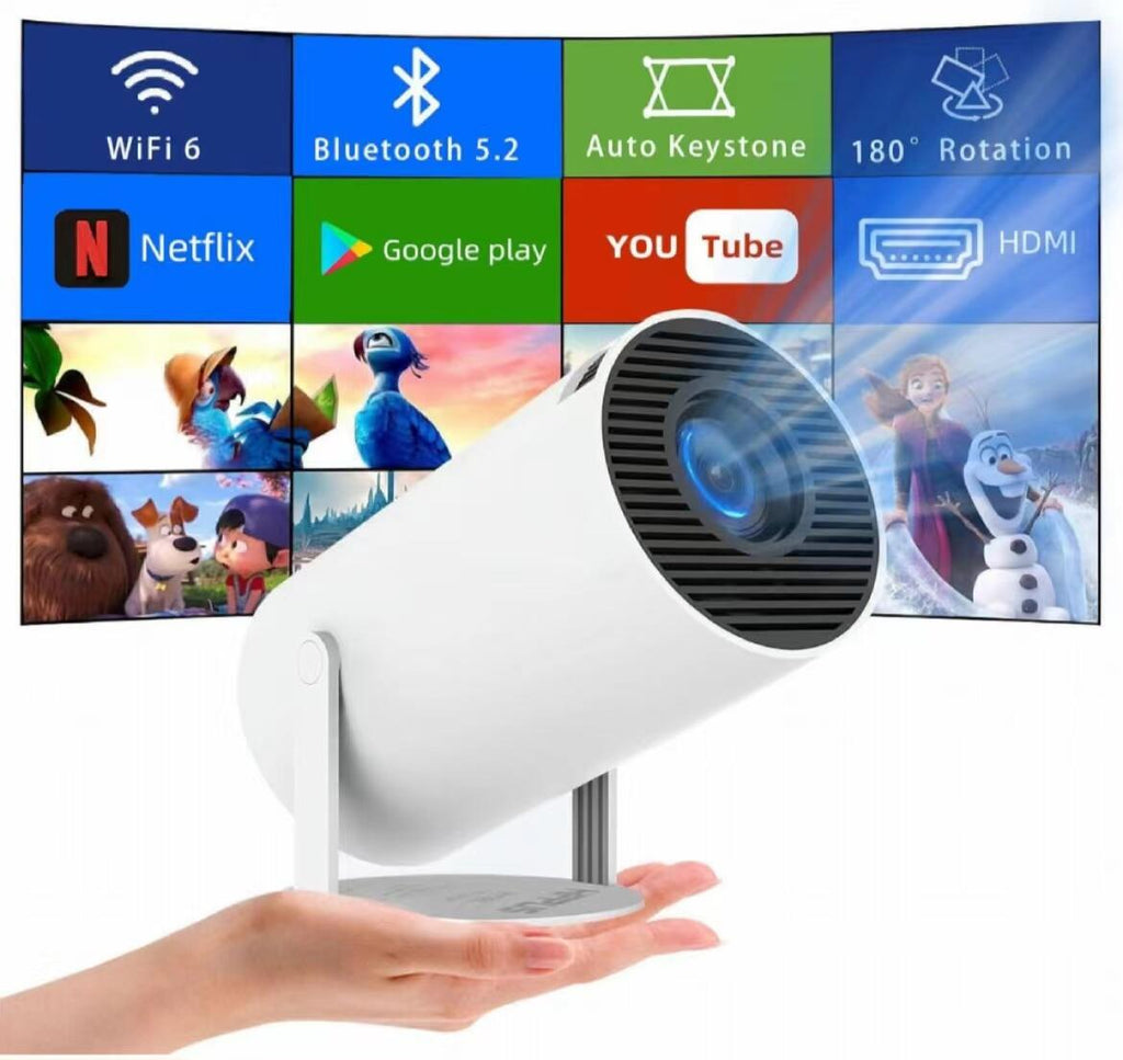 HY300Pro Smart Projector – Big Screen Entertainment at Home 📽️
